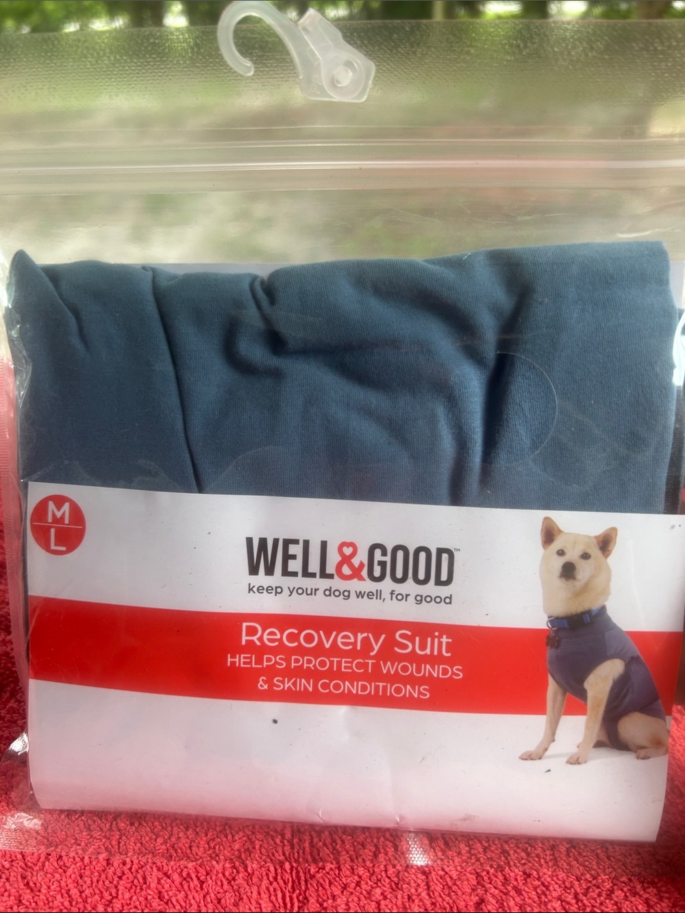 Dog/cat  Navy Recovery Suit - Supportive Post-Surgery suit. Multiple sizes. Nwts